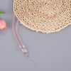 Crystal Lanyard Mobile Phone Straps DIY Long Hanging Neck Phone Lanyards  Chain Necklace Jewelry