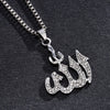 Crystal Pendant Necklace Gifts Sweater Chain Necklaces Gifts Allah Gold Plating Necklace Chain Simulated Anchor Islamic