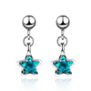 Crystal Star Earrings For Women Korean Stud Earrings 2022 Trend Designer Jewelry Accessories  GaaBou