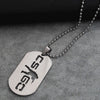 Csgo Pendant Necklace hollow stainless steel dog brand CS go Necklace men's game hip hop party Necklace Jewelry