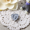 Cuatro huellas de pata en mi corazón-joyería de cremación para cenizas-COLLAR COLGANTE de urna de mascota incluyendo Kit de relleno gratis