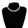 Cuban Snake Chain Choker Necklace Minimalist Hip Hop Metal Layered Collar Necklace for Women Men Silver Color Jewelry