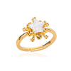 Cubic Zirconia Star Rings for Woman Open Stainless Steel Adjustable Zircon Ring 2023 Trend Couple Wedding Jewerly anillos mujer
