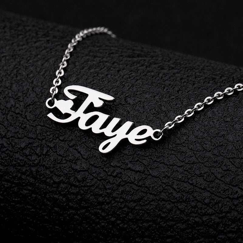 Custom Anklets For Women Persoanlized Stainless Steel Name Anklet Bracelet on the Leg Gold Color Foot Jewelry Accessories Mujer