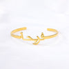Custom Arabic Bracelet Personalized Name Bracelets For Women Stainless Steel Gold Bracelet Bangles Boho Jewelry Pulseras Mujer