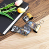 Custom Camera Album Keyring Customized 10pcs Photos Memory Film Roll Keychain DIY Personalized Wedding Anniversary Lovers Gift