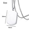 Custom Engraving Square Cremation Jewelry Stainless Steel Keepsake Waterproof Memorial Pendant  Ash Holder Urn Necklace