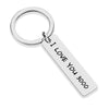 Custom Keychain Engraved Thank for All The Orgasms I Love You 3000 Keyring Stainless Steel Jewelry Valentine's Day Couple Gift