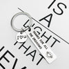 Custom Keychain Engraved Thank for All The Orgasms I Love You 3000 Keyring Stainless Steel Jewelry Valentine's Day Couple Gift