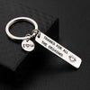 Custom Keychain Engraved Thank for All The Orgasms I Love You 3000 Keyring Stainless Steel Jewelry Valentine's Day Couple Gift