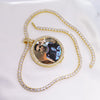 Custom Made Photo Medallions Pendant Necklace 4mm Tennis Chain Gold Silver Color Iced Out Cubic Zircon Men Hip hop Jewelry Gift