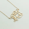 Custom Monogram Necklace For Women Initial Letter Necklace Pendant Stainless Steel Gold Color Choker Jewelry Gift Collar Femme