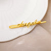 Custom Name Hairpin for Women Stainless Steel Personalized Letter Hair Clips 2023 Trend Hair Pins and Clip femme Head Jewelry