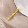 Custom Name Hairpin for Women Stainless Steel Personalized Letter Hair Clips 2023 Trend Hair Pins and Clip femme Head Jewelry