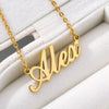 Custom Name Necklace For Women Personalized Pendant Choker Necklaces Stainless Steel Costume Jewelry Couple Wedding Gift BFF