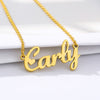 Custom Name Necklace For Women Personalized Pendant Choker Necklaces Stainless Steel Costume Jewelry Couple Wedding Gift BFF