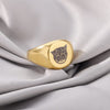 Custom Pet Photo Picture Rings For Women Stainless Steel Gold Color Finger Ring Personalized Dog Portrait Jewerly anillos