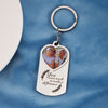 Custom Photo Keychain Heart Shape Stainless Steel Car Keyring Key Holder Jewelry Personalized Souvenir Birthday Anniversary Gift