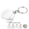 Custom Photo Keychain Jewelry Personality Key Chain Family Photo Keyring Souvenir Gift For Mom Dad Lovers