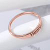 Custom Skinny Stacking Name Rings For Women Girls Anillos Mujer Personalized Engraved Ring BFF Stainless Steel Engraved Jewelry