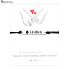 Custom Spotify Code Music Bracelet Stainless steel jewelry hand woven rope bracelet creative song card jewelry for women men