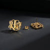 Custom Stud Earrings Monogram Name Earrings For Women Bijoux Personalized Monogram Stud Earring Customized Brincos Jewelry