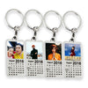 Customize Photo Keychain  Rectangle For Kids Family Lovers
