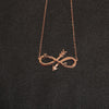 Customized Infinite Name Layer Necklace Infinity Arrow Couple For Women Personalized Custom Name Jewelry Friend Gift Gift