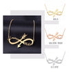Customized Infinite Name Layer Necklace Infinity Arrow Couple For Women Personalized Custom Name Jewelry Friend Gift Gift