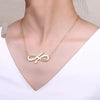 Customized Infinite Name Layer Necklace Infinity Arrow Couple For Women Personalized Custom Name Jewelry Friend Gift Gift