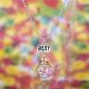Cute Colorful Star Wish Bottle Pendant Necklaces Friend Kids Children Gift of Student Friendship Jewelry BFF