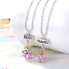 Cute Colorful Star Wish Bottle Pendant Necklaces Friend Kids Children Gift of Student Friendship Jewelry BFF