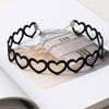 Cute Hollow Heart Black Velvet Choker Necklaces Goth Short Tattoo Chocker Neclace For Women Neck Jewelry Collier Femme