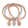Cute Owl Tree Of Life Pendant Beaded Bracelets For Women Gold Silvery Mix Colors CCB Beads Bracelets Bnagles Boho Jewelry Gifts
