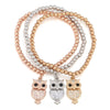 Cute Owl Tree Of Life Pendant Beaded Bracelets For Women Gold Silvery Mix Colors CCB Beads Bracelets Bnagles Boho Jewelry Gifts