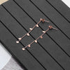 Cute Stainless Steel Earrings For Woman Gold Silvery Small Hearts Long Thin Tassel Chain Drop Earring Female Jewelry New