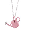 Cute Teapot Watering Can necklace Mini Multicolor Women Funny necklace For Women Charm Cute collar chain Jewelry Gifts