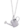 Cute Teapot Watering Can necklace Mini Multicolor Women Funny necklace For Women Charm Cute collar chain Jewelry Gifts