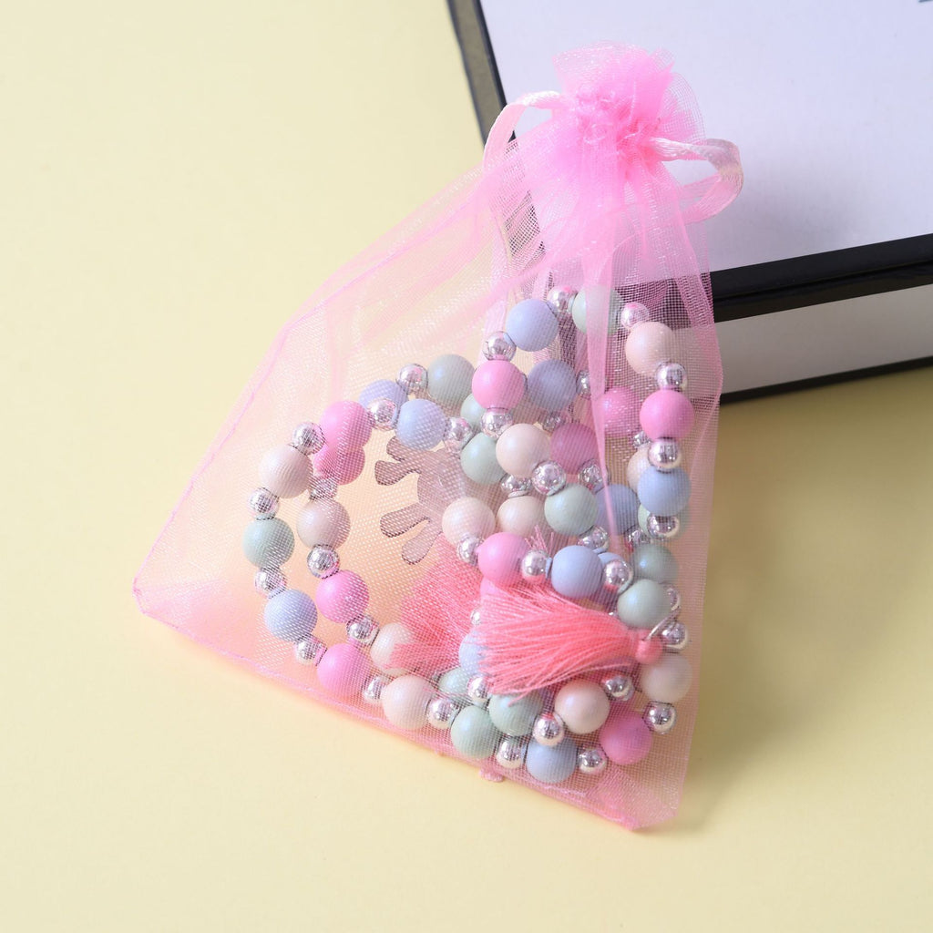 Cute Unicorn Cartoon Flower Children's sweater necklace bracelet for children gift  cp2649