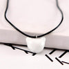 Cute White and Black Cat Pendant Charm Necklaces For Couple Trendy Adjustable Jewelry Rope Chain Fashion Necklace Hot Sale