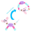 Cute animal transformation DIY Bracelet suitable for boys and girls children Unicorn Elastic Bracelets creative  jewelry gift