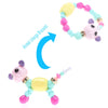 Cute animal transformation DIY Bracelet suitable for boys and girls children Unicorn Elastic Bracelets creative  jewelry gift
