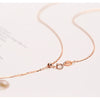 18K Gold Universal Chain 0.78g Pure Gold Adjustable Chain Gift For Women