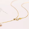 18K Gold Universal Chain 0.78g Pure Gold Adjustable Chain Gift For Women