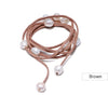 2020 Trendy 9-10mm Baroque Pearl Bracelet DIY Bracelet Christmas gift For Lady