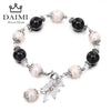2020 Trendy Natural Pearl Bracelets Adjustable For Lady Summer Style Colorful Stone Jewelry Tassel Christmas Bracelet