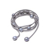 9-10mm Baroque Pearl Leather Bracelet, Pearl Bracelet, Casual Style Summer Beach Jewelry, DIY Can be Long