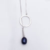 9-10mm Tear Drop Pearl Pendant In 925 Sterling Silver Chain Pendant Necklace Hot Design Fine Jewelry