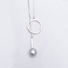 9-10mm Tear Drop Pearl Pendant In 925 Sterling Silver Chain Pendant Necklace Hot Design Fine Jewelry