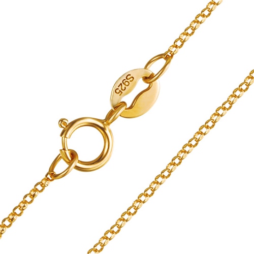 925 Sterling Silver Chain Fine Chain Light Chain Basic Chain Necklace